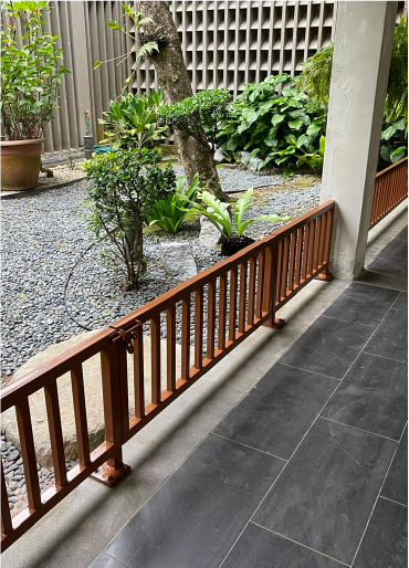 Metal railing project at St Mary Church