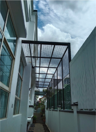 Fabrication and Installation of Outdoor Trellis